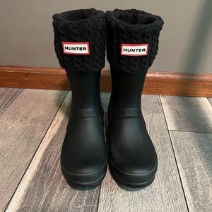 Women’s Hunter Original Short Boots Black Size 7
